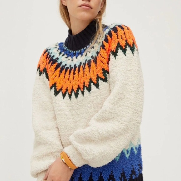 Anthropologie Sweaters - Sz S Anthropologie Pilcro Preloved $189 MSRP Selene Fleece Sweater